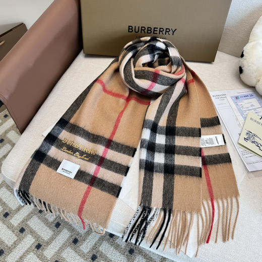 秋冬特惠💰240 巴宝莉男女围巾 经典格纹款 商品图4