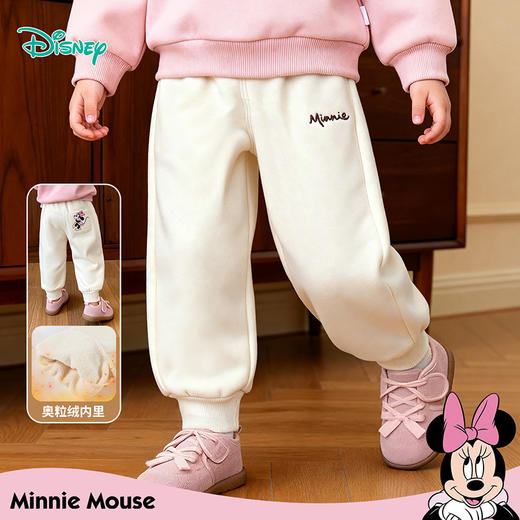 迪士尼奥粒绒加绒长裤XD4DK024 商品图1
