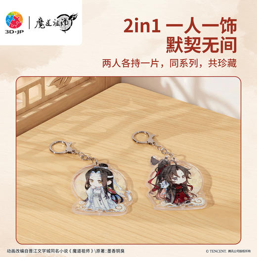 37片 造型挂饰拼图 HP1007 魔道祖师动画-藏花花 商品图1