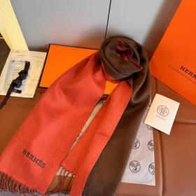 秋冬特惠💰280 爱马仕双面羔羊毛围巾 重磅推荐