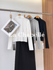 专柜实拍【气质高弹T恤】拉夏贝尔/La Chapelle春季立领半拉链长袖T恤女弹力足修身不束缚通勤百搭上衣 商品缩略图1