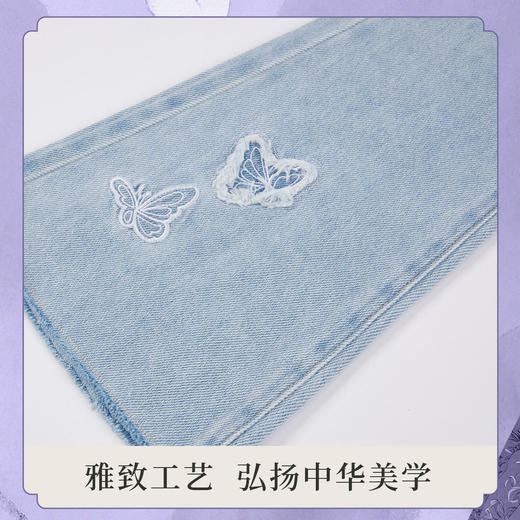 笛莎Deesha观山见女童牛仔裤 商品图3