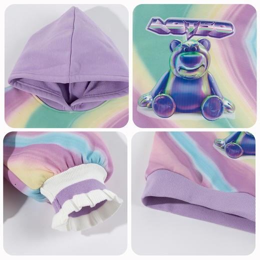 迪士尼冬季加绒连帽套头卫衣234DS1194 商品图6