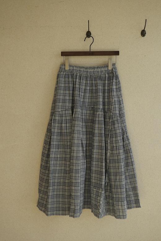 Story mfg蓝格纹半裙 商品图12