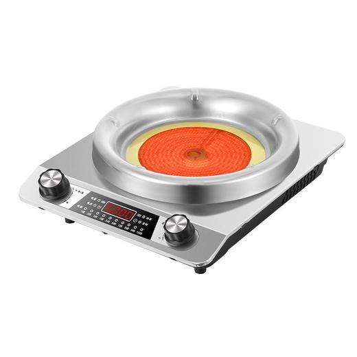 25年新款大功率电磁炉凹面电陶炉家用晶板不挑锅5000W猛火炒 商品图4