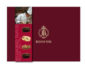 比昂特松露形混合口味巧克力制品*礼盒装D