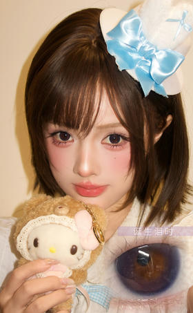 【自然半年抛中直径】FullyGift-决心泪时-香槟起时-诞生泪时-14.2mm【半年抛 0-1000度  无525/575】