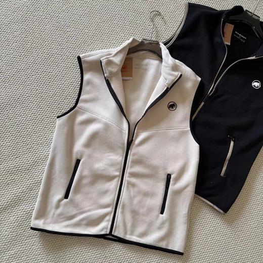 F010907秋冬户外通勤休闲双面摇粒绒立领情侣马甲 商品图4