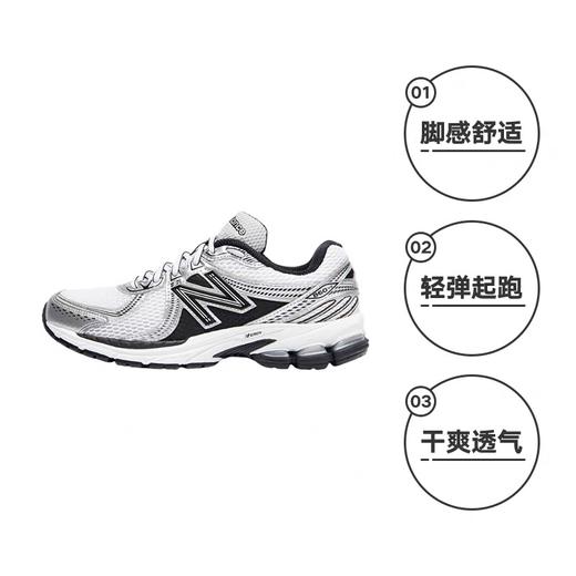 【新百伦】B座5楼New Balance 25夏860系列男女透气大网面缓震舒适运动休闲鞋 商品图3