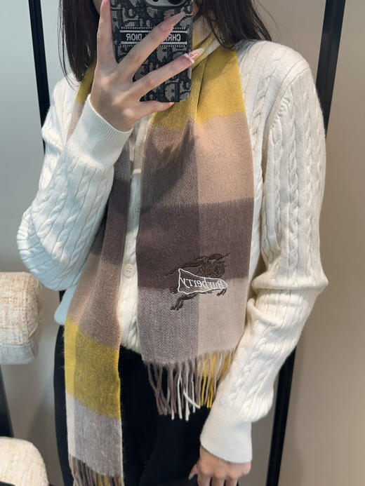 秋冬特惠💰240 巴宝莉高端重磅男士围巾 商品图0