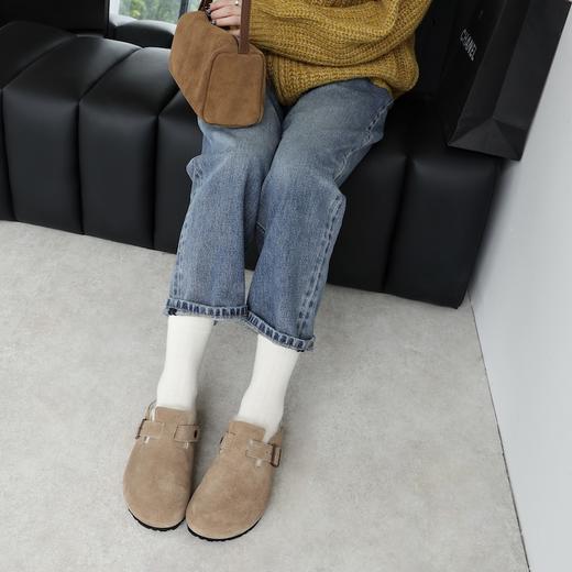  Sacha雪地靴 BTPJ-22047-1加毛半拖博肯 商品图3