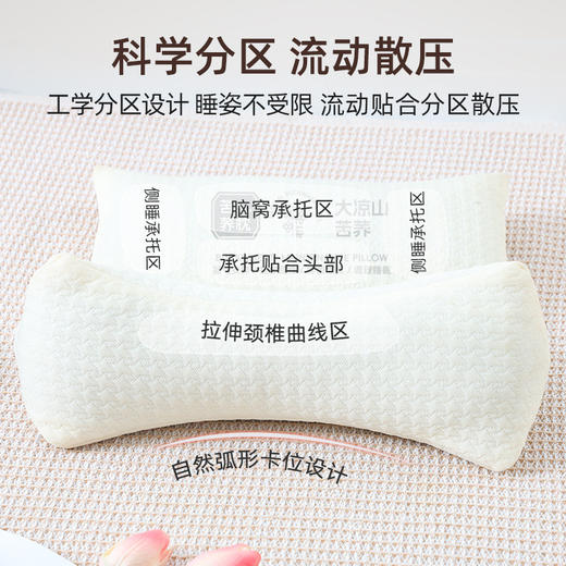 【久睡不踏 安睡一整晚】荞麦壳三角连体颈椎枕 家用护颈睡眠牵引枕 成人可拆卸组合荞麦枕头 商品图1