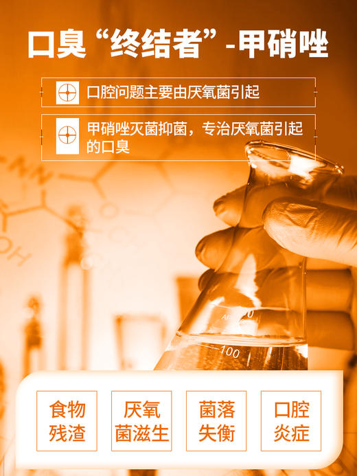 普安特狗狗口腔溃疡口臭口炎牙痛牙龈炎红肿宠物甲硝唑卡妥利zx 商品图3