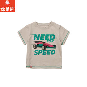 棉果果× LEGO男童女童夏季凉感短袖氨棉汗布纯棉短袖T恤L202140226391