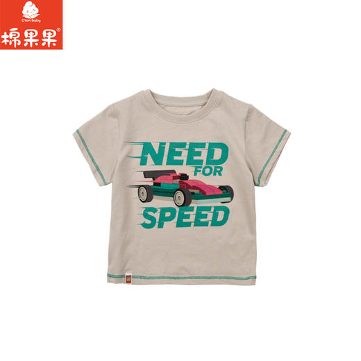 棉果果× LEGO男童女童夏季凉感短袖氨棉汗布纯棉短袖T恤L202140226391 商品图0