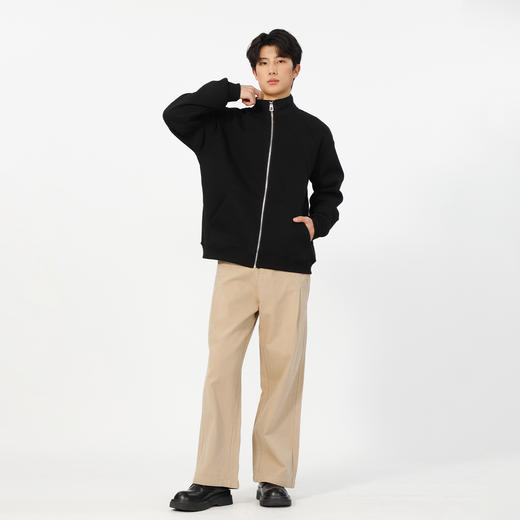 时尚休闲男士立领开衫分割加绒卫衣-纪念日百货门店同款168994694 商品图3