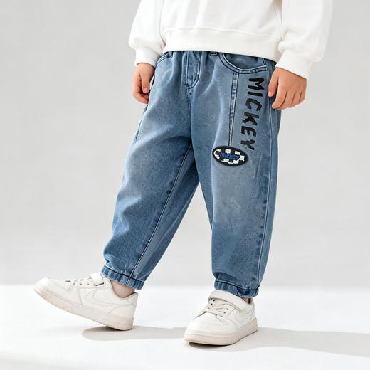 迪士尼潮帅牛仔长裤XD3DK031 商品图3