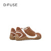 Dfuse迪芙斯2026春季新款复古拼接鞋面耐磨防滑德训鞋休闲鞋阿甘鞋DFE1112130 商品缩略图3