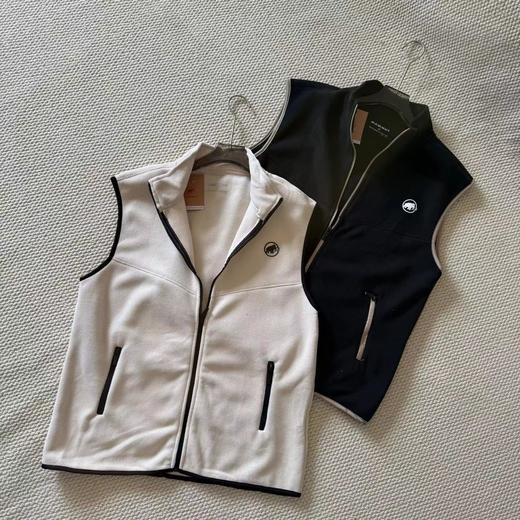 F010907秋冬户外通勤休闲双面摇粒绒立领情侣马甲 商品图0