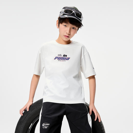 PUMA彪马官方正品 新款儿童夏季短袖T恤凉爽舒适时尚潮 商品图4