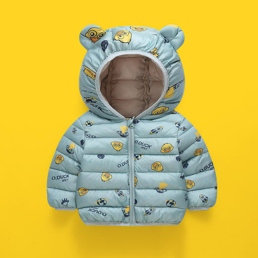 清仓 69.9  棉服  小黄鸭 秋冬棉衣儿童棉服新款男女童连帽棉袄 商品图9