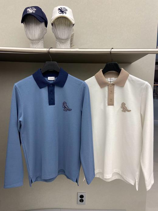 早春新款男士图章长袖来了！市场最高品质❗️记得看我面料细节- 市面上买不到的料子，珠地棉感功能料，外贸厂出来的，尾料，剩余加裁，面料颜色，辅料图章统统跟ZG完全一致！ 商品图0