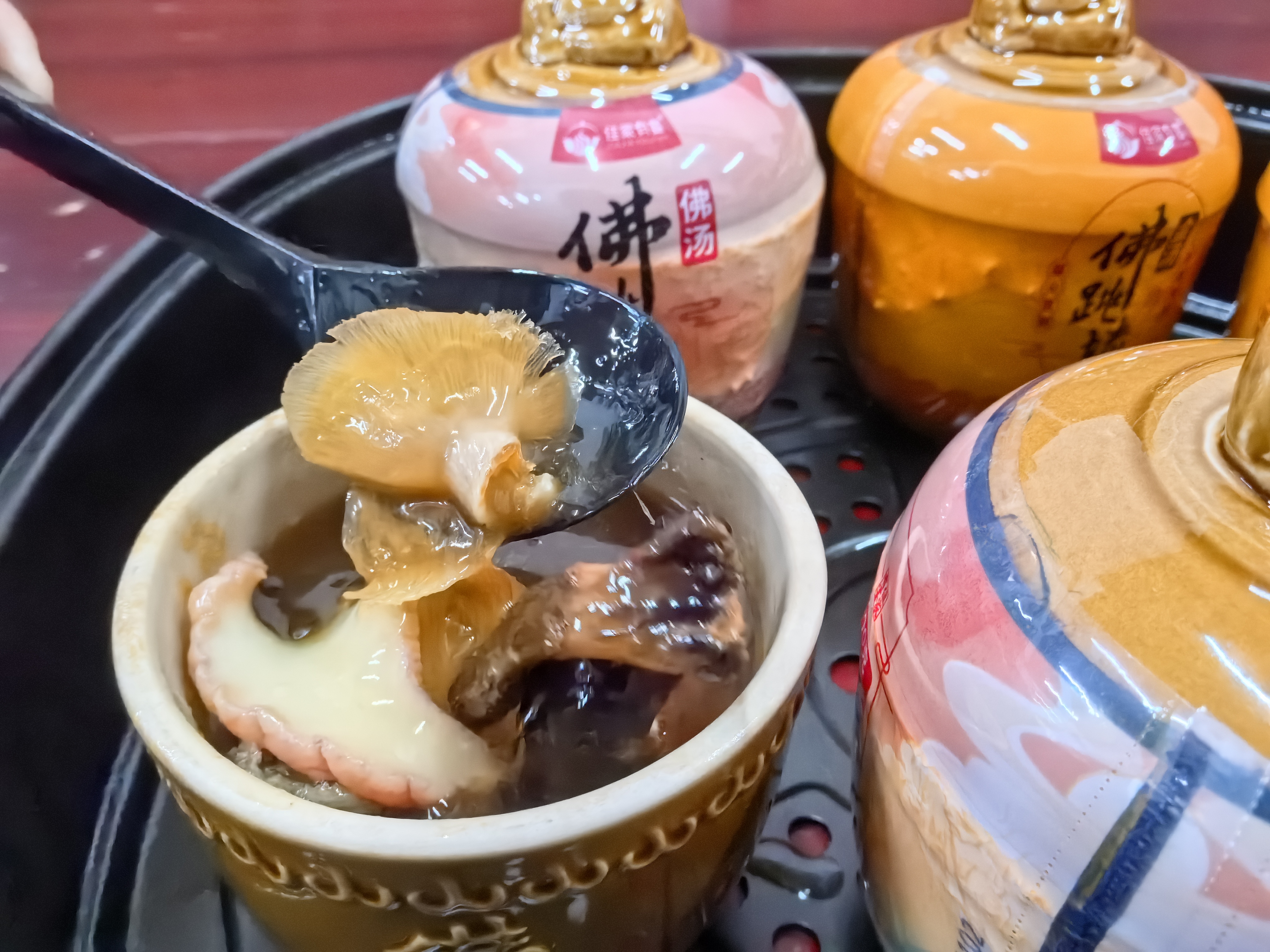 弘关圣宴佛汤佛跳墙200g*6罐海参鲍鱼佛跳墙加热即时炖盅礼盒装