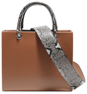 6972419490106 ① PACO GIL西班牙PG专柜 新品个性时尚蛇纹肩带手提单肩斜挎包  （长宽高）21.5*8.5*18cm 【有划痕，印痕】