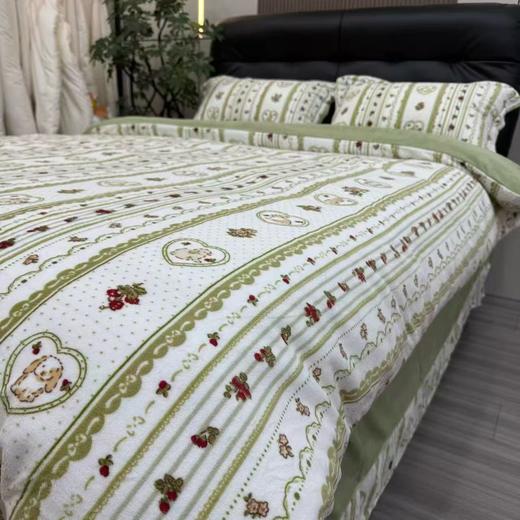 【清仓159元/套】【一套约9斤重】臻棉绒高密度高克重的牛奶绒四件套 【不支持退换货】 商品图14