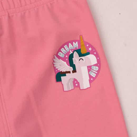 棉果果× LEGO女童春秋套装氨棉汗布纯棉满印套头套装L121302226033 商品图4