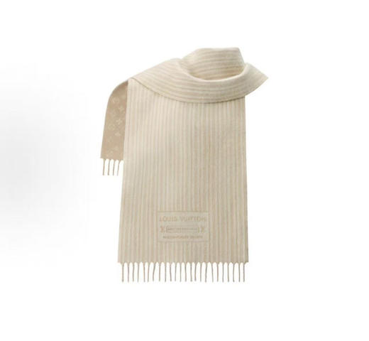秋冬特惠💰360 LV围巾 流苏饰边 绵羊毛 绒线围巾 男女同款情侣款 尺寸：35X240cm 95%纯羊毛 5%山羊毛 商品图8