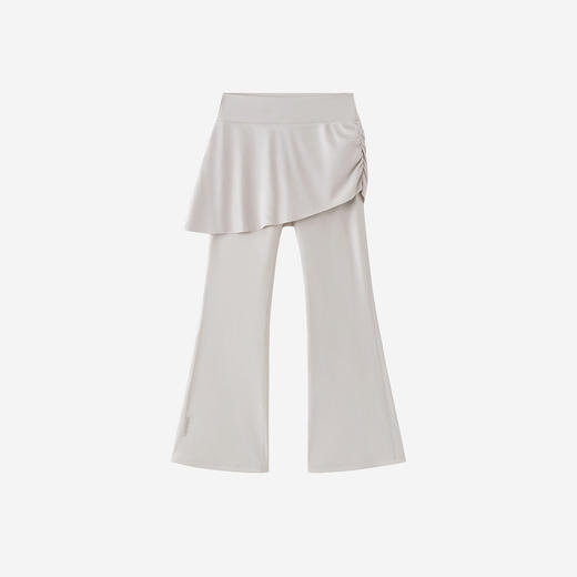 【柔滑垂顺】英氏儿童长裤女童针织长裤休闲百搭微喇裤中大童春秋韩式时尚长裤 商品图4