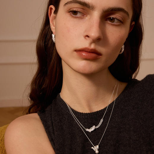 ARSIS｜纯真年代系列 复古双层飘带项链 商品图6