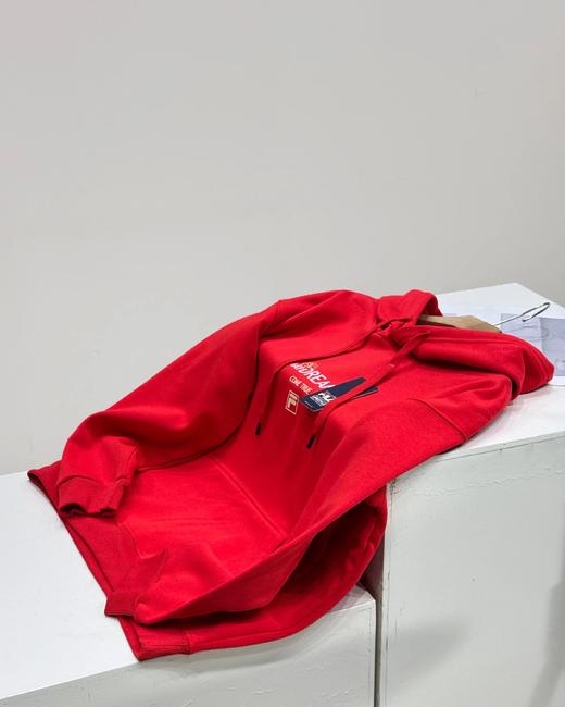 F010917新年红系列-马上生花海棠花银连帽卫衣男女同款 商品图9