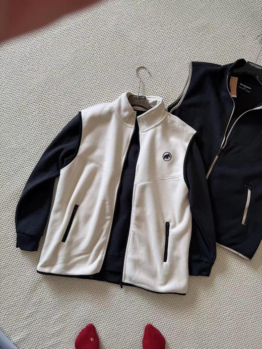 F010907秋冬户外通勤休闲双面摇粒绒立领情侣马甲 商品图8