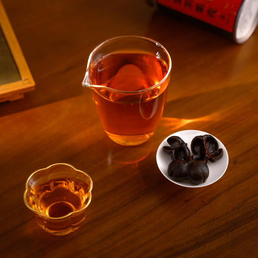 懂茶帝韦洁群六堡茶茶壳 木质香传统工艺老六堡六堡茶2013年茶壳 商品图3