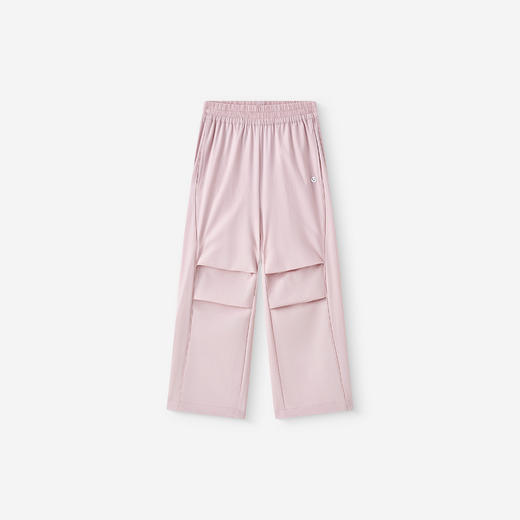 【吸湿速干+凉感防晒】英氏儿童长裤女童长裤春夏款裤子中大童休闲裤简约户外百搭直筒裤 商品图4