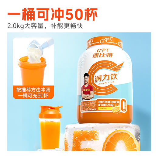 康比特润力饮补充电解质运动功能饮料 商品图3