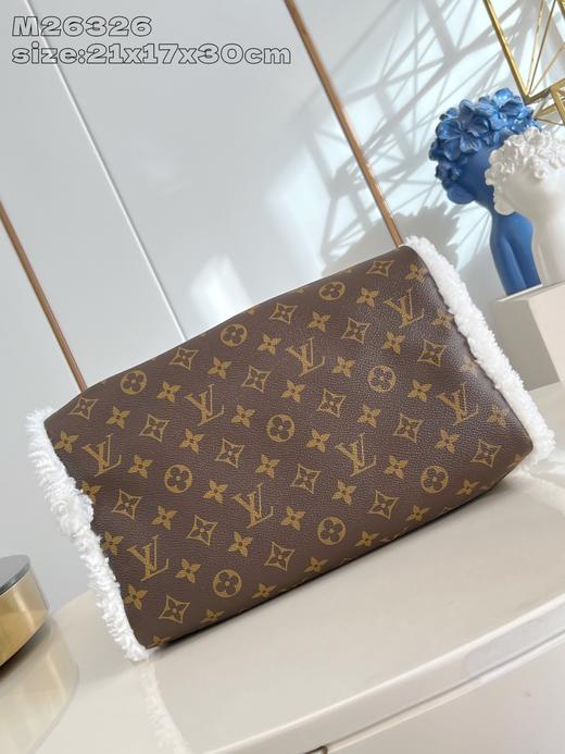 驴家 Speedy30 泰迪手袋羊毛皮饰边 商品图8