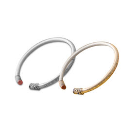 百福如意开口银手镯