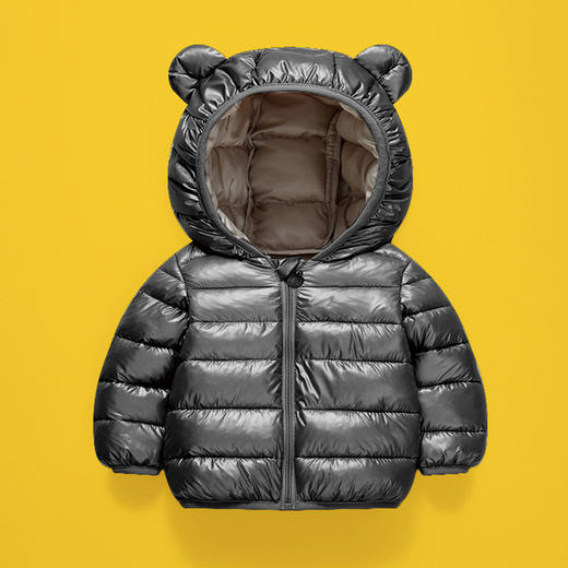 清仓 69.9  棉服  小黄鸭 秋冬棉衣儿童棉服新款男女童连帽棉袄 商品图8