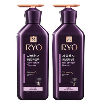 吕（Ryo）紫吕洗发水400ml*2 控油蓬松强韧防断发洗发膏洗发露【油头专研】 商品图0