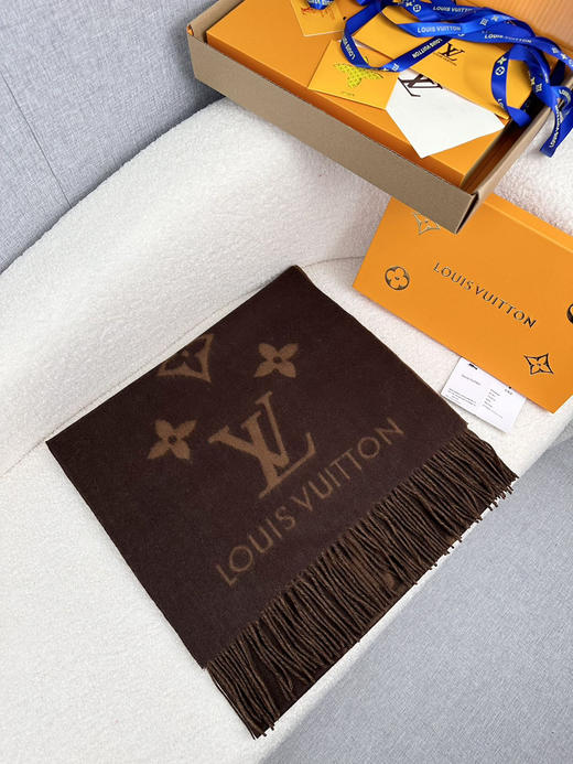 秋冬特惠💰240 LV围巾 霍思燕同款披肩围巾两用！ 商品图3