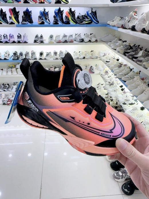 福得隆 9238  皮篮球鞋 34-39纽扣 商品图2