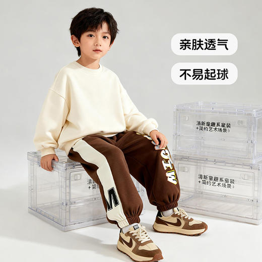 迪士尼米奇卡通印花潮酷长裤XD3DK002 商品图3