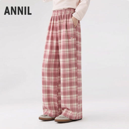 男女童梭织单裤春季新款安奈儿童装EM626674 商品图0