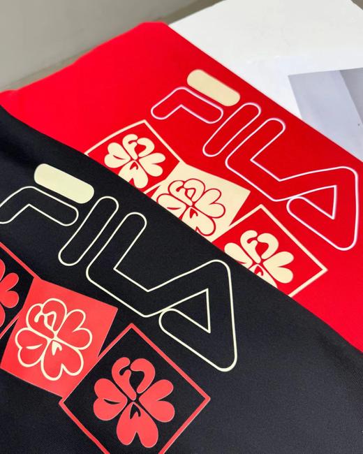 F010917新年红系列-马上生花海棠花银连帽卫衣男女同款 商品图7