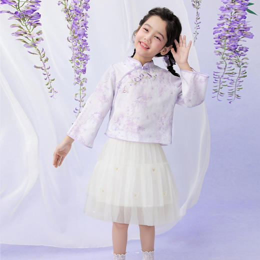 笛莎Deesha观山见女童半身裙 商品图2