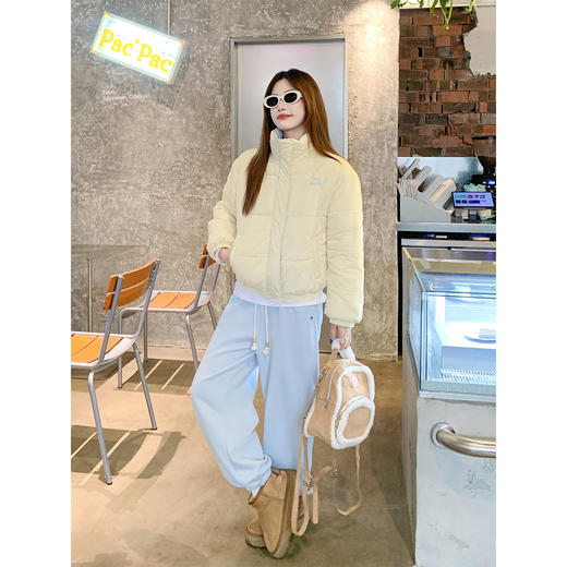 <曾小咸推荐>现货秒杀 ！微信超特价！韩系立领短款棉袄 日常329.99 立减170 秒杀159.99！！ 商品图2