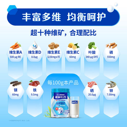 雀巢怡养中老年奶粉850g*2桶装新年礼盒 商品图3